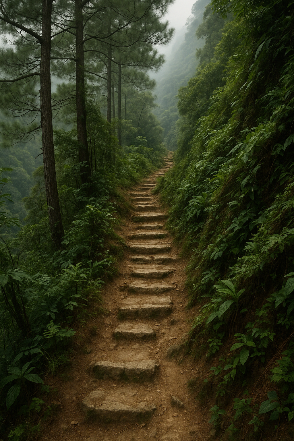 long distance hiking trail in thailand